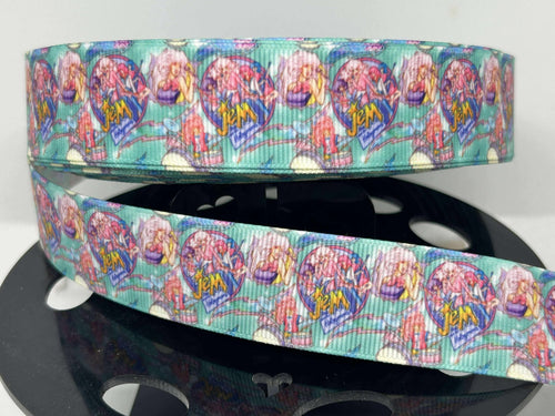 NEW 1 yard 1 inch 80's kid Vintage Retro Cartoon 