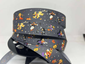 New 1 yard 1 inch Disney Halloween Grosgrain Ribbon