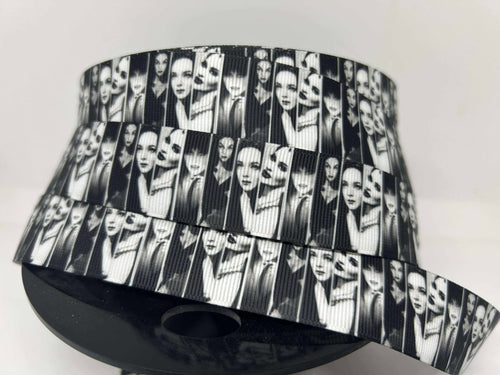 New 1 yard 1 inch Ladies of Horror Grosgrain Ribbon