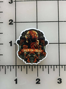 NEW Sam Trick o' Treat Flat Back Printed Resin