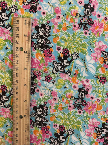 NEW 100% Cotton Lilly Loves Disney Custom Print Fabric (In-Stock)