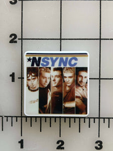 NEW "NSYNC" Boy Band flatback Printed Resin