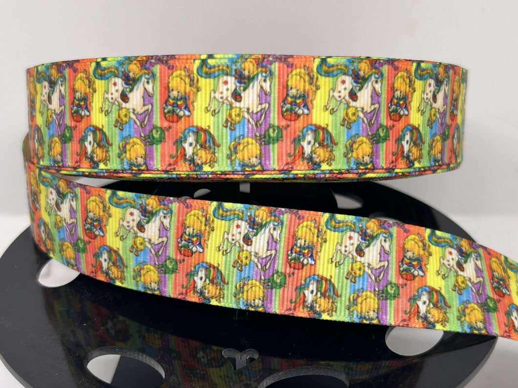 NEW 1 yard 1 inch 80's kid Vintage Retro Cartoon 