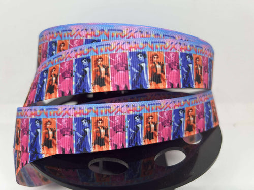 NEW 1 yard 1 inch K-Pop Demon Hunters Huntr/x  Grosgrain Ribbon
