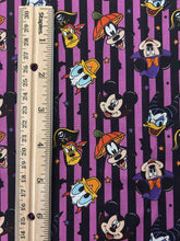 NEW 100% Cotton Mickey & Friends Halloween Custom Print Fabric (In-Stock)
