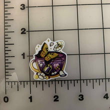 LGB-Tea Pride Tea Cups  Flat back Printed Resin