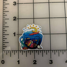 LGB-Tea Pride Tea Cups  Flat back Printed Resin