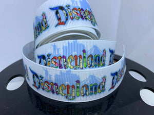 NEW 1 yard 7/8" Disneyland Grosgrain Ribbon