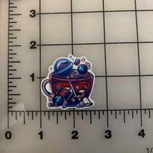 LGB-Tea Pride Tea Cups  Flat back Printed Resin