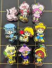 Strawberry Shortcake Hand painted Resin Beads