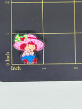 Strawberry Shortcake Hand painted Resin Beads