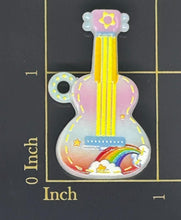Rainbow Brite Hand painted Resin Beads and Bead sets