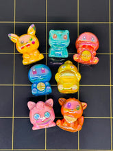 3-D Pokémon AB finish Resin Beads