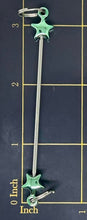 Metal Beadable Bars,for Beadable Keychain DIY