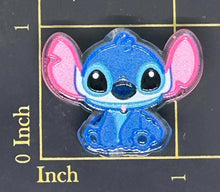 Stitch Lilo & Stitch with Angel Raised and printed Resin Beads