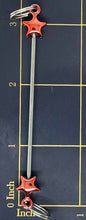 Metal Beadable Bars,for Beadable Keychain DIY