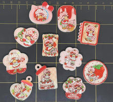 Strawberry Shortcake Raised and printed Resin Beads