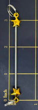 Metal Beadable Bars,for Beadable Keychain DIY