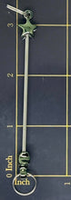 Metal Beadable Bars,for Beadable Keychain DIY