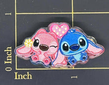 Stitch Lilo & Stitch with Angel Raised and printed Resin Beads