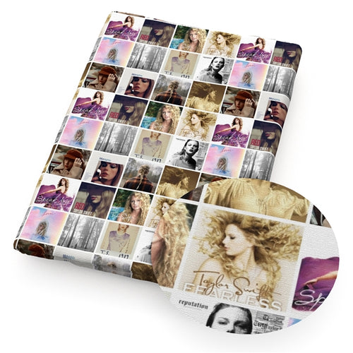 Custom Printed 100% Cotton TS Album Covers Print Fabric