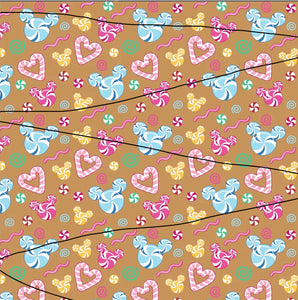 Quick Christmas Pre-Order Mickey Sweets 100% Cotton Fabric
