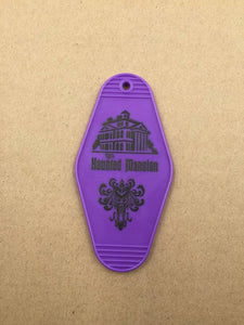 Custom Printed Hot stamped Hotel Keychain