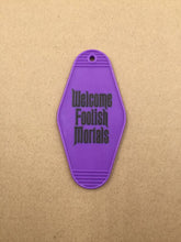 Custom Printed Hot stamped Hotel Keychain
