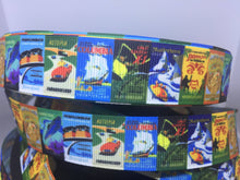 1 yard 7/8" Disney Parks Attraction Posters Grosgrain Ribbon Design 2