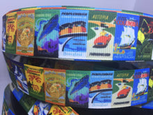 1 yard 7/8" Disney Parks Attraction Posters Grosgrain Ribbon Design 2