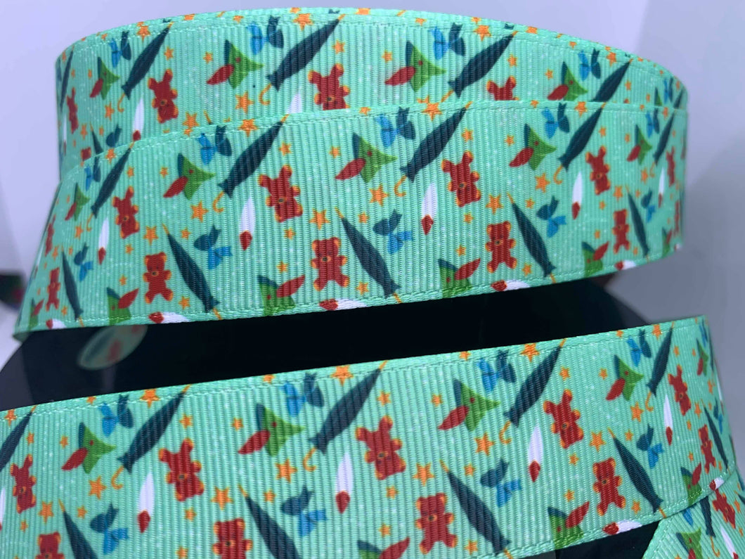 1 yard 1 inch Peter Pan Items Grosgrain Ribbon