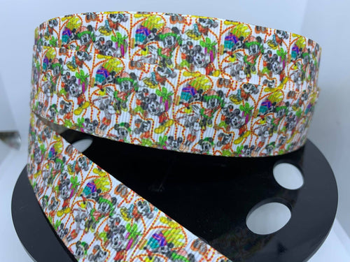 1 inch Christmas Mickey Gifts Grosgrain Ribbon Grosgrain Ribbon