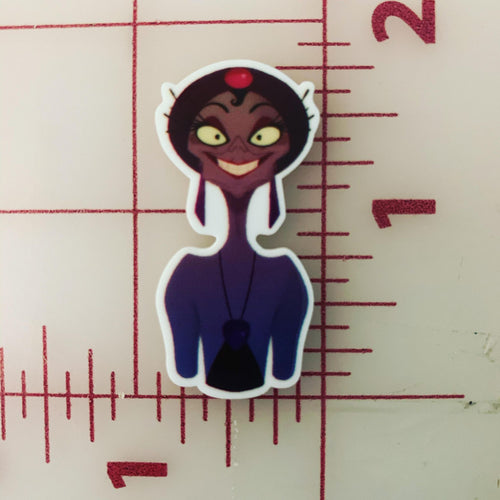 Ezma Emperors New Groove Flat back Printed Resin