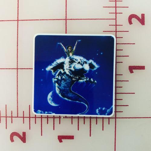 The Neverending Story Flat Back Printed Resin