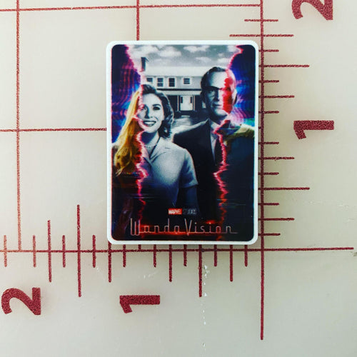 WandaVision Marvel Studios TV Show Flatback Resin