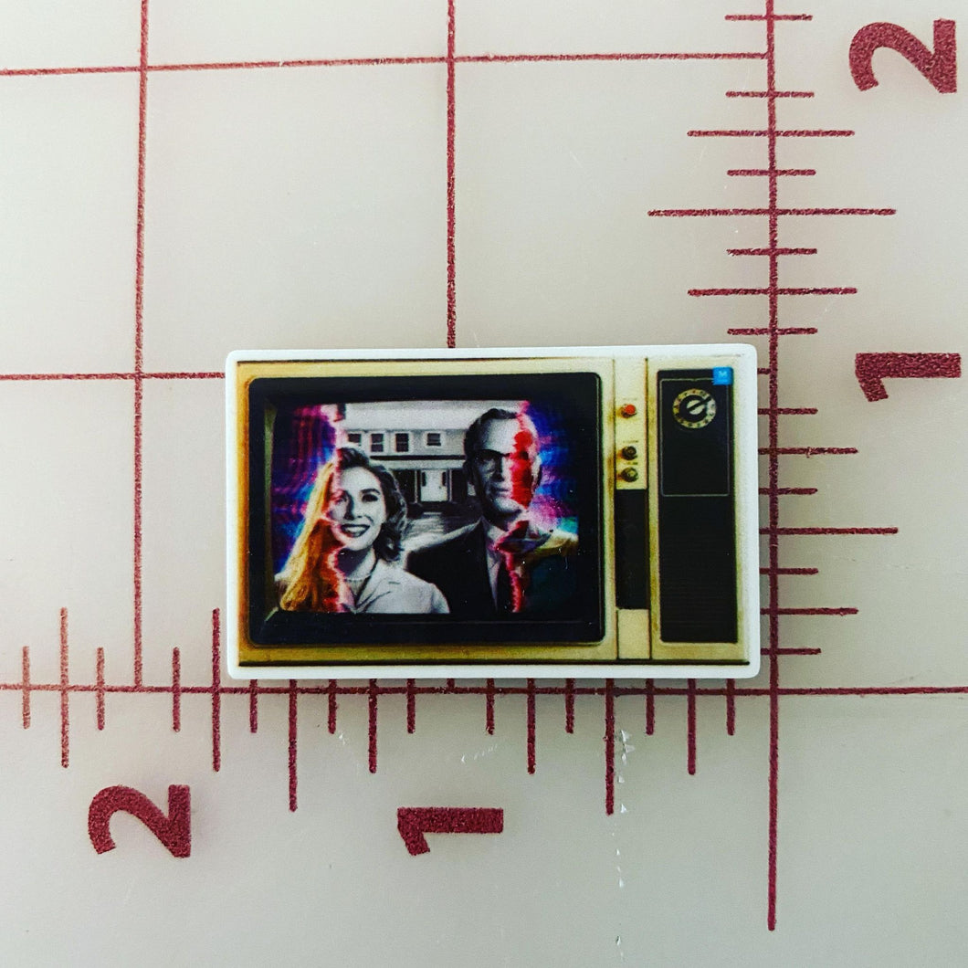 WandaVision Marvel Studios TV Show TV Flatback Resin