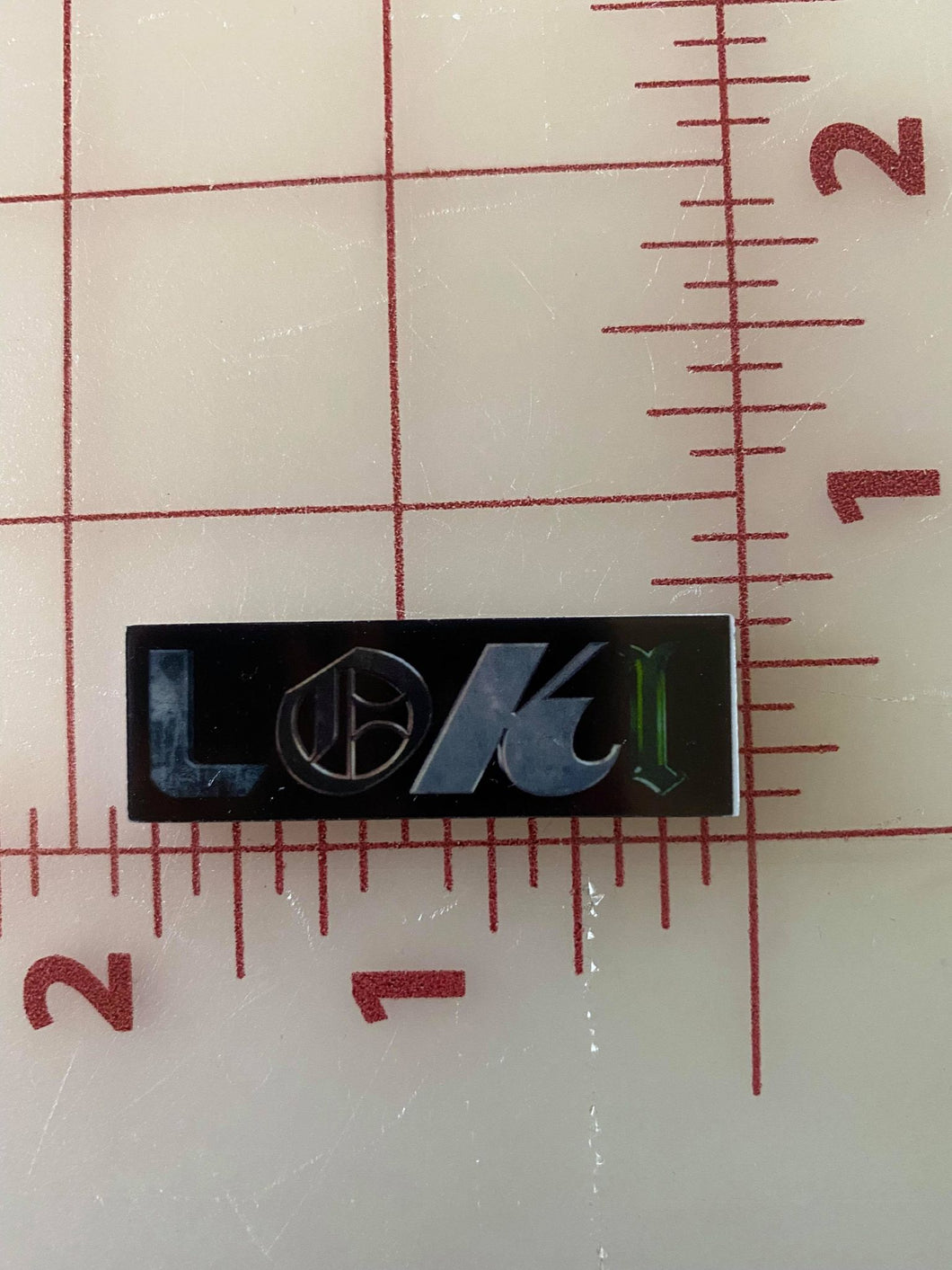 Loki Flat back Printed Resin