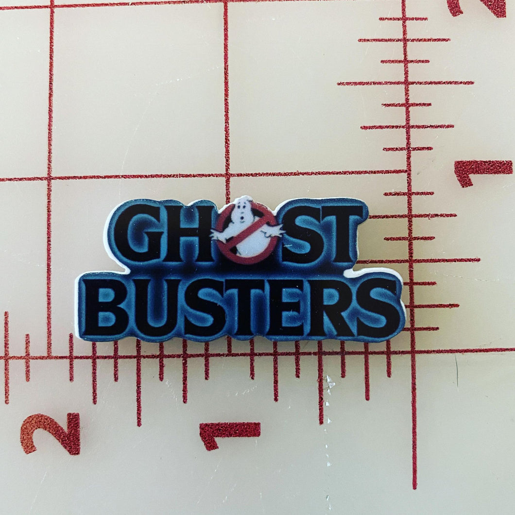 Ghostbusters Sign Flatback Printed Resin