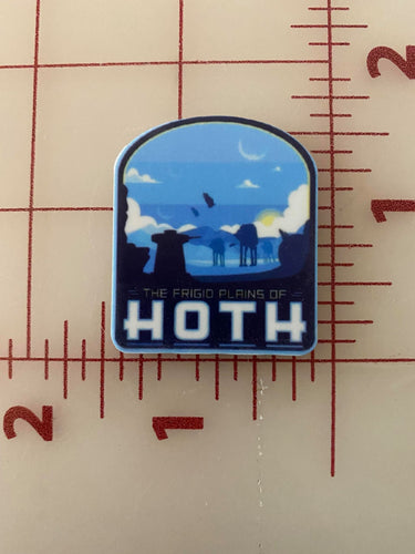 Star Wars Destination Hoth flatback Printed Resin
