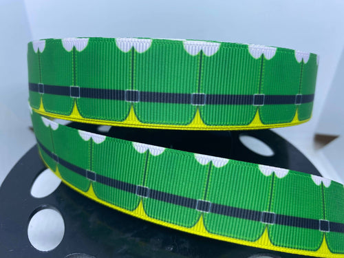 1 Yard 1 inch Christmas Elf Movie Buddy's outfit Grosgrain Ribbon