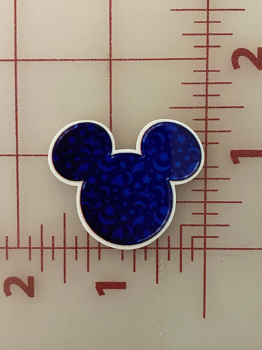Sorcerer Mickey print flat back Printed Resin