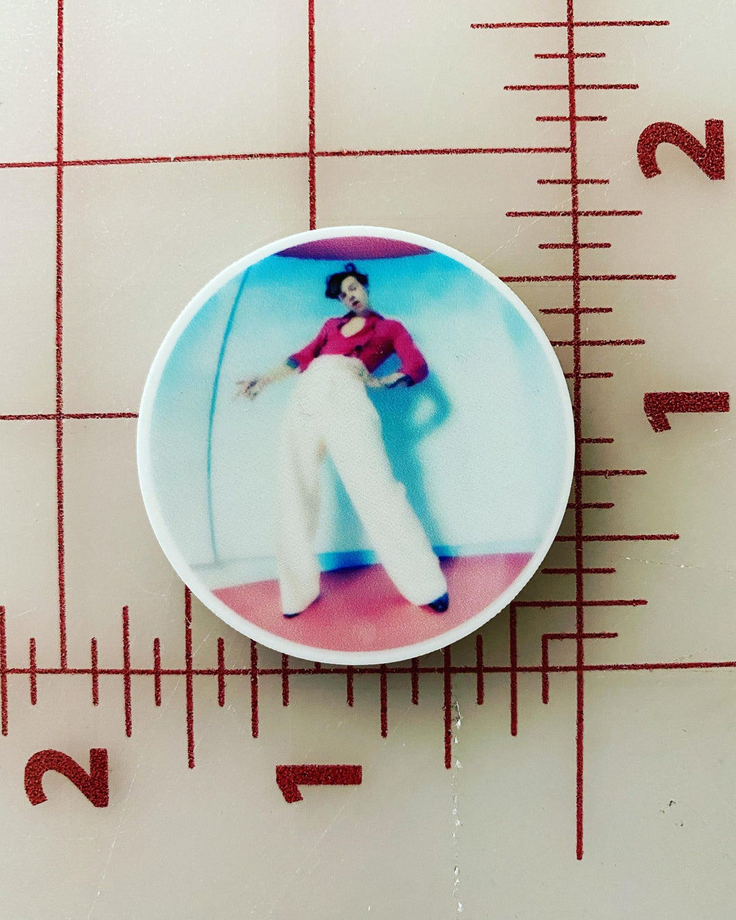 Harry Styles Standing Flat back Printed Resin