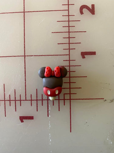 3D Minnie Ice Cream Flatback Printed Resin