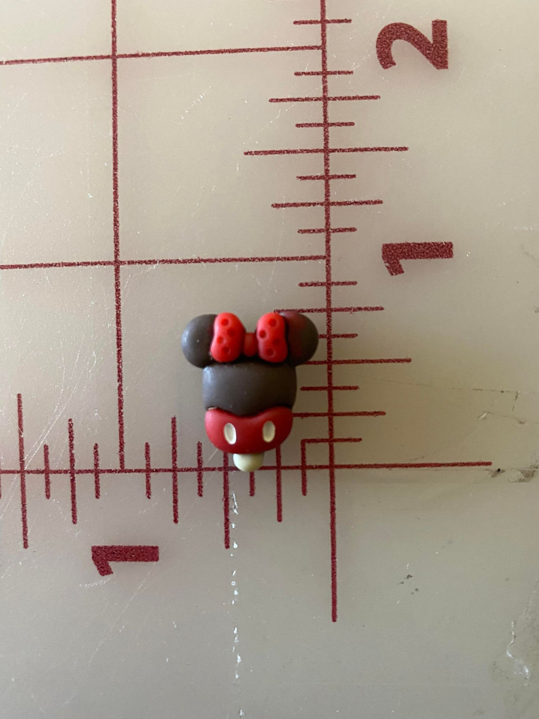 3D Minnie Ice Cream Flatback Printed Resin