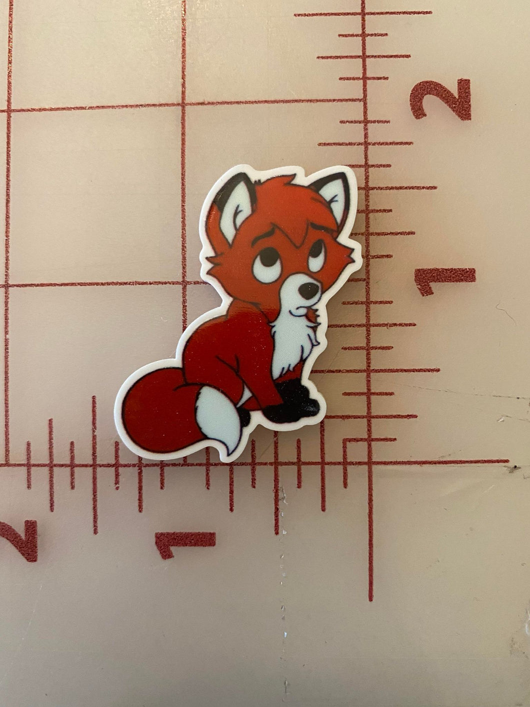 Fox & Hound Todd the Fox Disney Movie Printed Resin