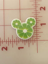 Mickey and Minnie Mouse shaped Fruit Flat Back Resins