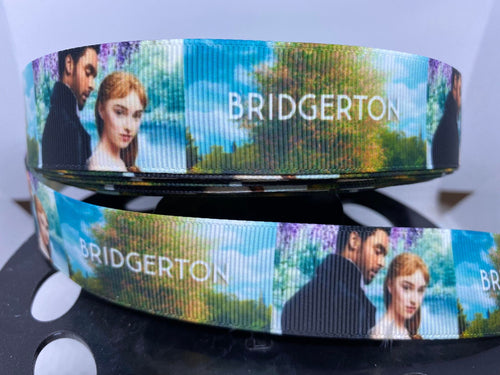 1 yard 1 inch Netflix Series Bridgerton Season 1 Grosgrain Ribbon