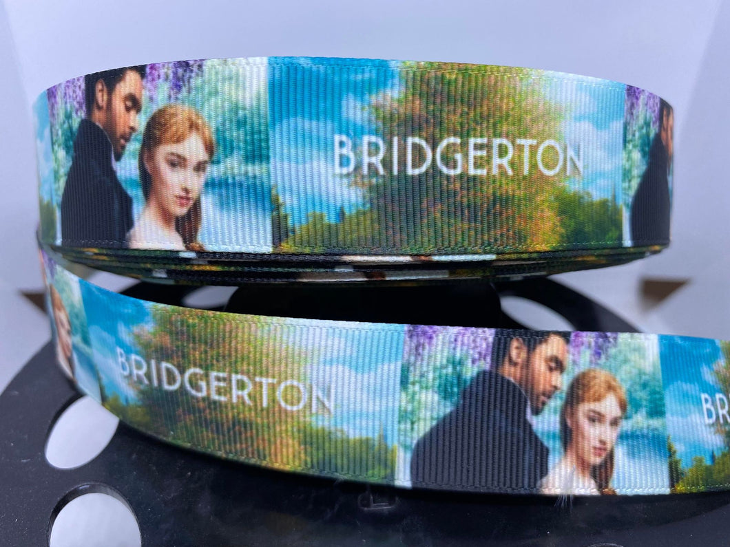 1 yard 1 inch Netflix Series Bridgerton Season 1 Grosgrain Ribbon