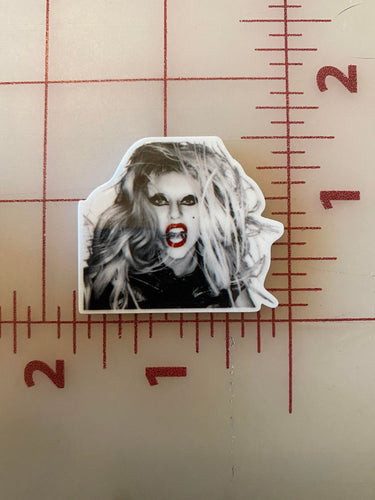 Lady Gaga MostersFlat back Printed Resin