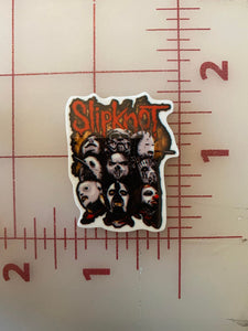 NEW Slipknot heavy metal band Flat back Printed Resin